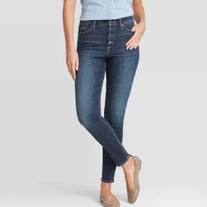 Universal Thread High-rise Skinny Button Fly Jean Size 16